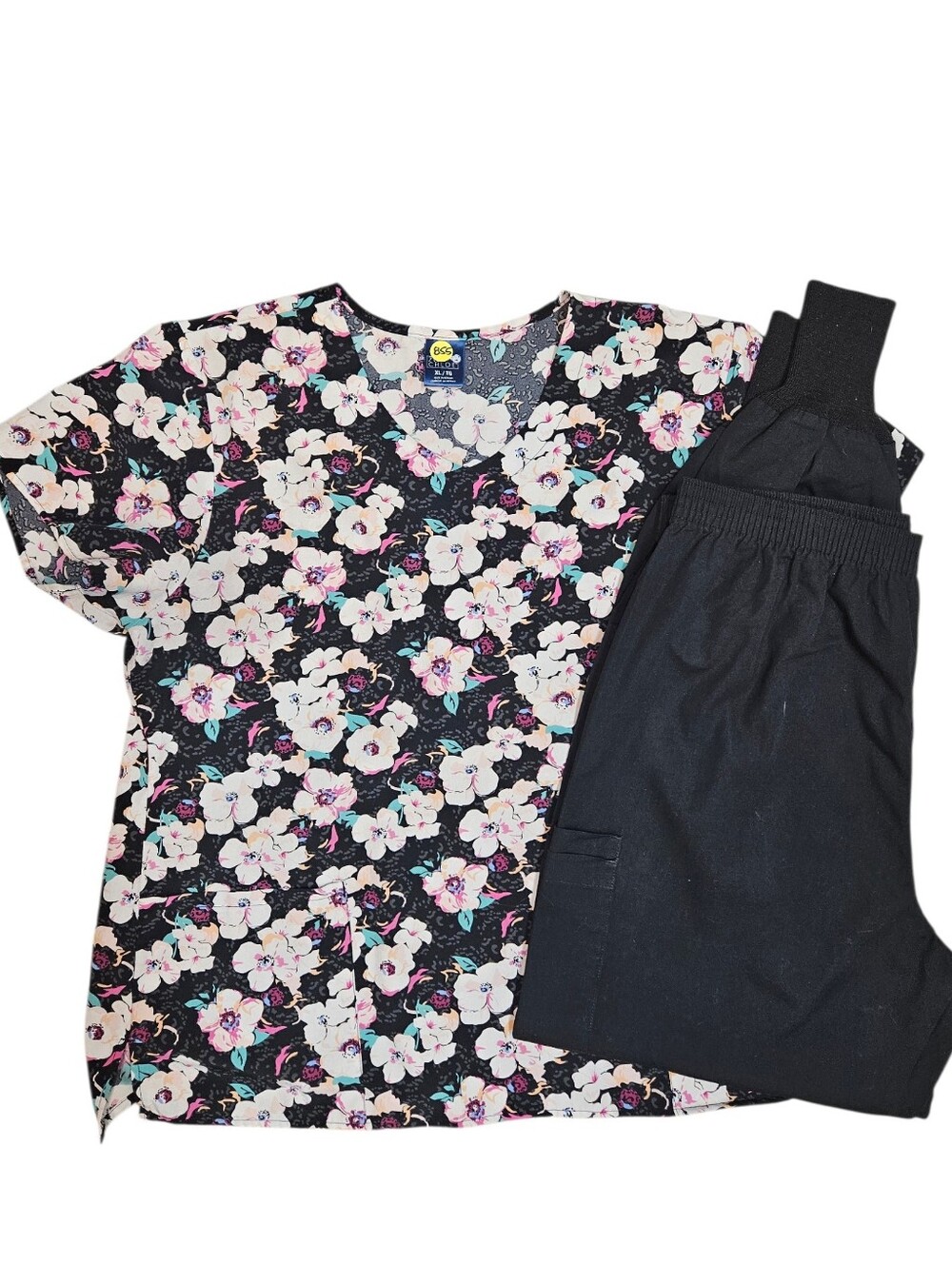 Flowers Scrub Set